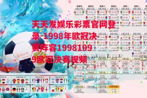 天天发娱乐彩票官网登录-1998年欧冠决赛阵容19981999欧冠决赛视频